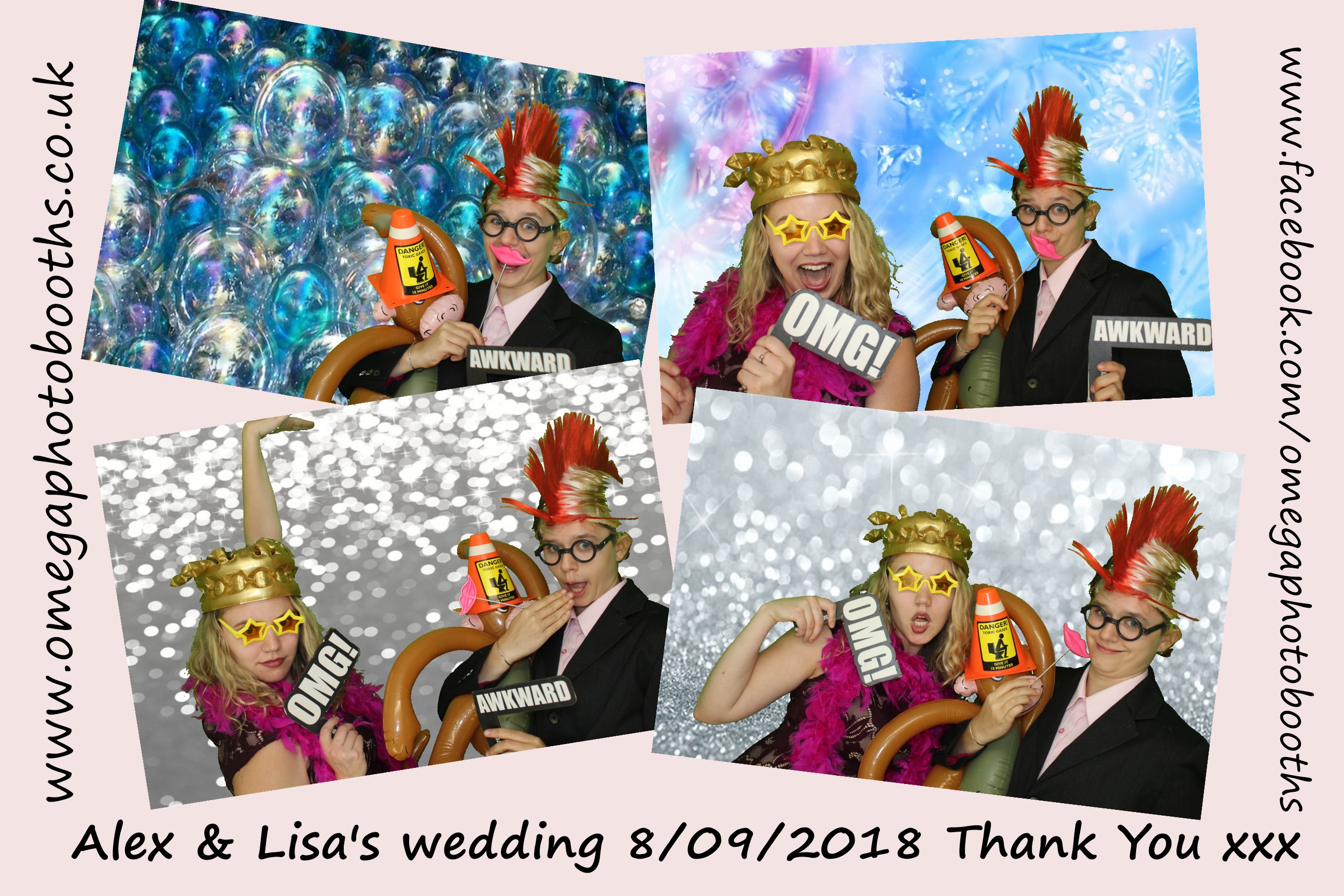 Alex & Lisa's Wedding | View more photos from the event at gallery.omegaphotobooths.co.uk/u/Omega-Photobooths/Alex-Lisas-Wedding